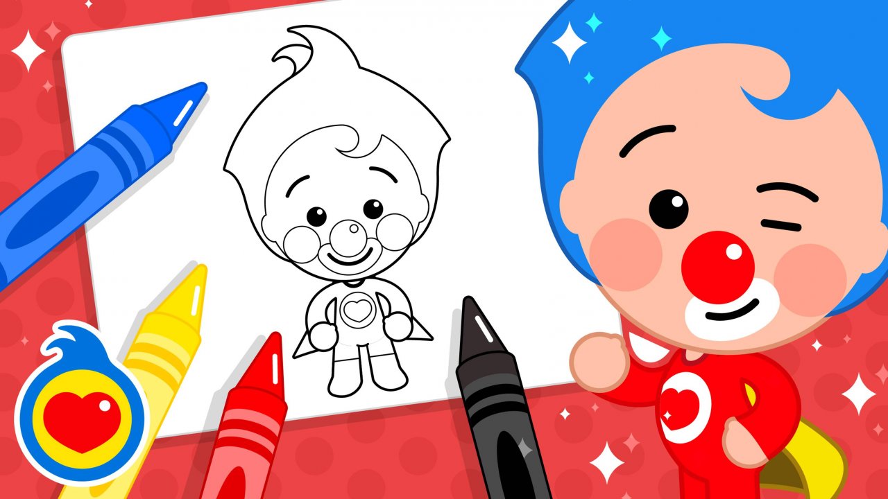 Раскрашивать картинки (Плим-Плим) 🖍️ Детские обучающие видеофильмы | Плим Плим