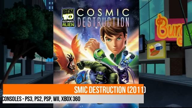 Ben 10 Videogame Evolution