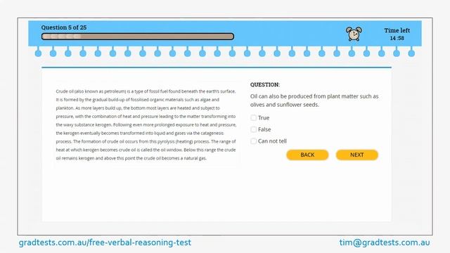 Free Verbal Reasoning Test 4 Question 5