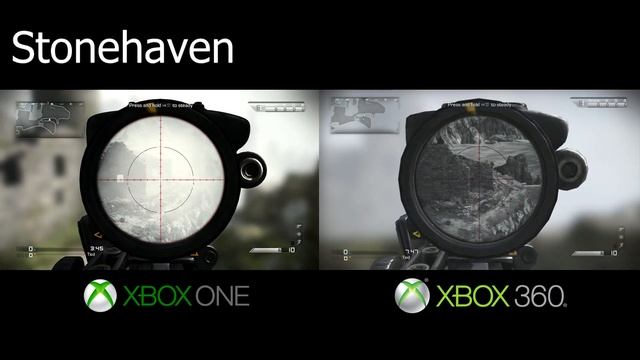 Xbox One VS Xbox 360 CoD Ghosts Graphics (Side-by-side)