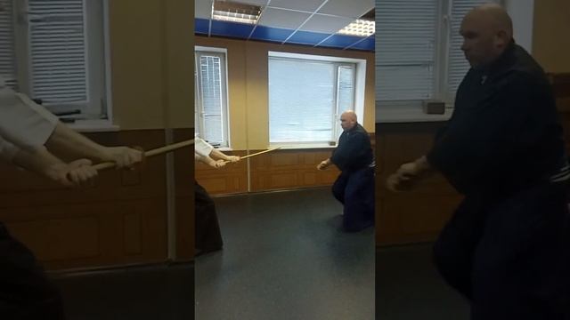 1 мая 2024 г. Кендзюцу. Видео с тренировки, не постановочное. Семинар, обучение, Синтэн(1)