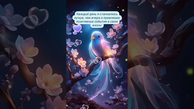 Каждый день я становлюсь лучше, чем вчера и привлекаю позитивные события в свою жизнь