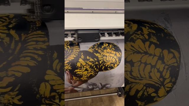 Печать на натуральном холсте