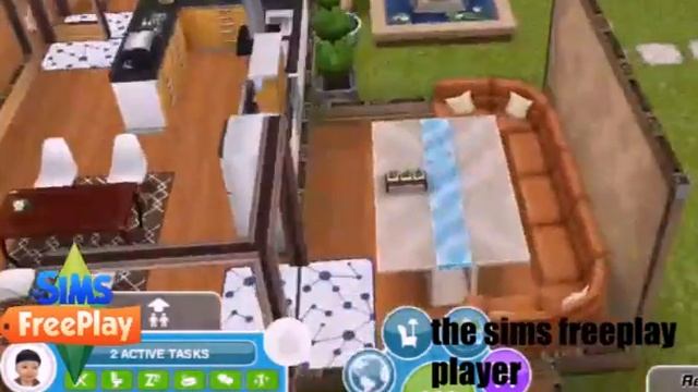 The sims freeplay/2story family home