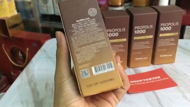 Review Serum Keo Ong WellDerma Propolis 1000
