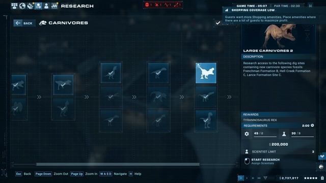 Jurassic World Evolution 2 - How To Unlock The T-Rex