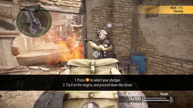 Warface Xbox 360 Beta - Medic Training