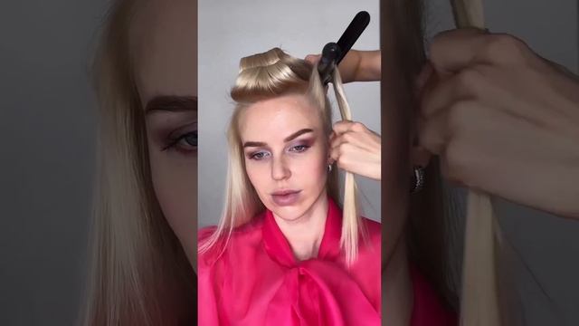 Красивые локоны от Анны Чечиль с плойкой 19 мм. TITANIUM DIAMOND Babyliss PRO от IPARIKMAHER.RU