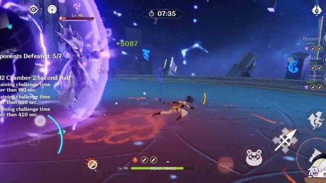 Spiral Abyss 4.6 Floor 12 [Mobile Gameplay]