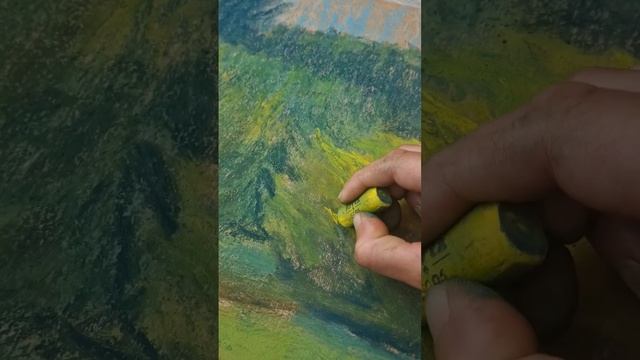 Пастельный #asmr #pastel #sketching #sketch #пастель #арт #скетч #пленэр #arrtx @arrtx.russia