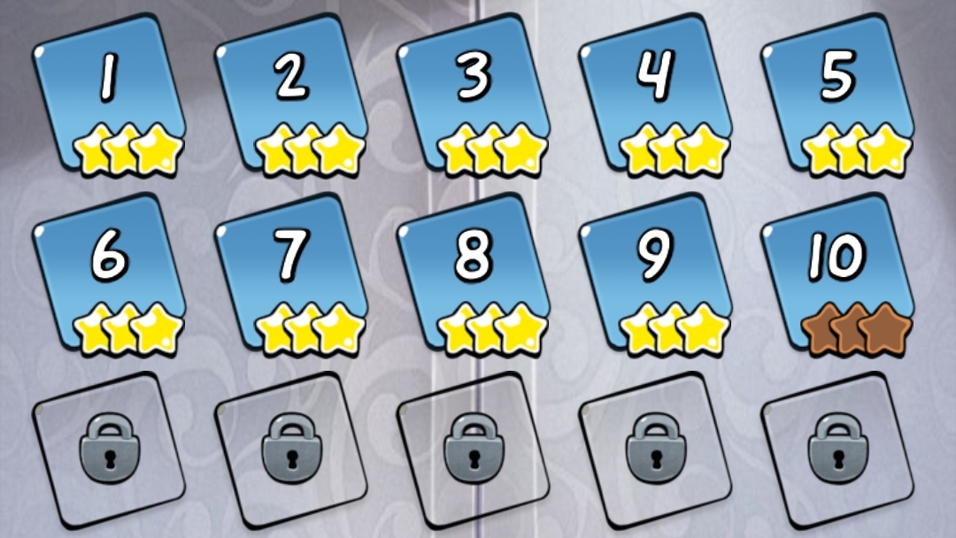 Cut the Rope Free Сезон 1 Из фольги 3-10