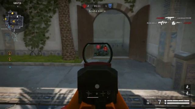Warface - Рейтинговый матч "Дворец" подрыв за медика с Элитный MAG-7