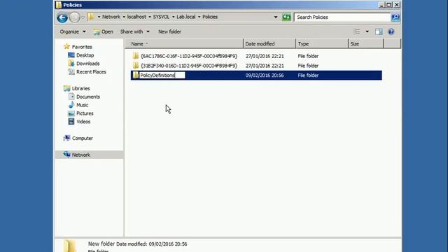 Group Policy Central Store