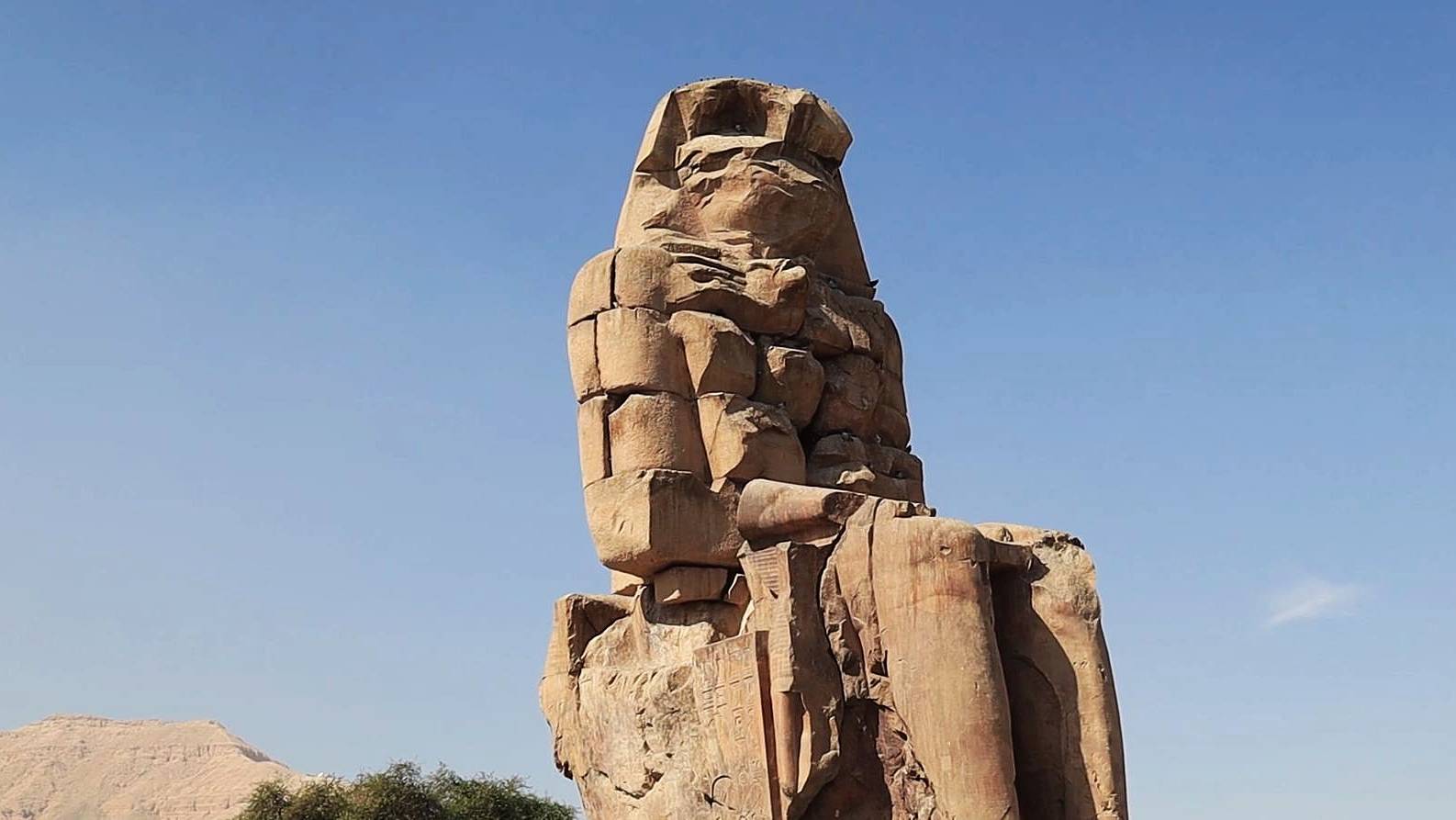 Гиганты Египта - колоссы Мемнона. Луксор, Египет