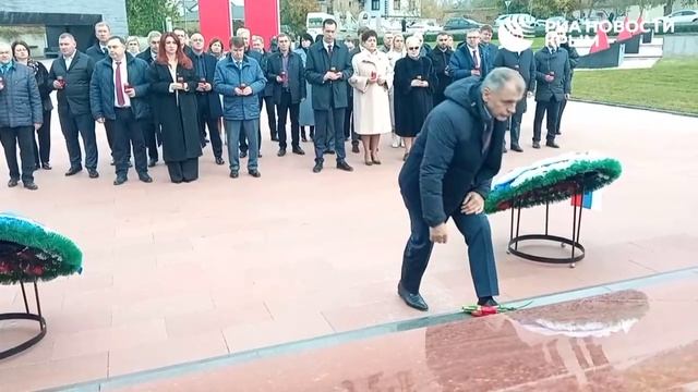 В Симферопольском районе почтили память жертв фашизма