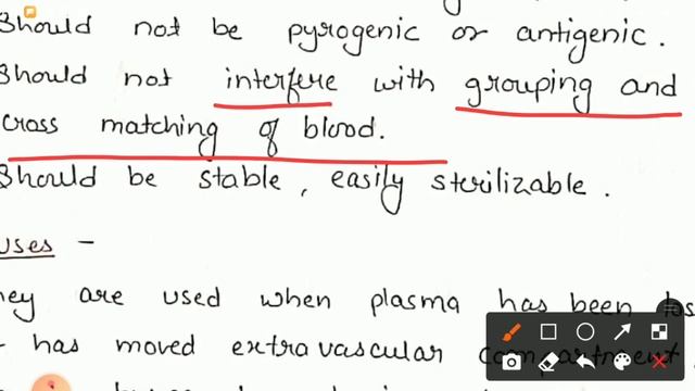 D.Pharm Pharmacology Topic- Plasma Volume Expanders