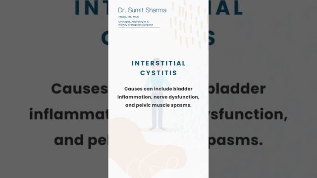 What is Painful Bladder Syndrome | Interstitial Cystitis | Dr. Sumit Sharma Urologist Gurgaon #shor