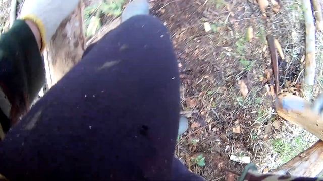 Ставлю брус на крышу. Пизду скобы у заброшки | Делаю домик #11