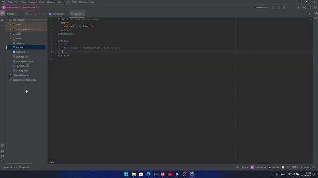 Курс Nuxt 3. Урок 1. Знакомство с фреймворком