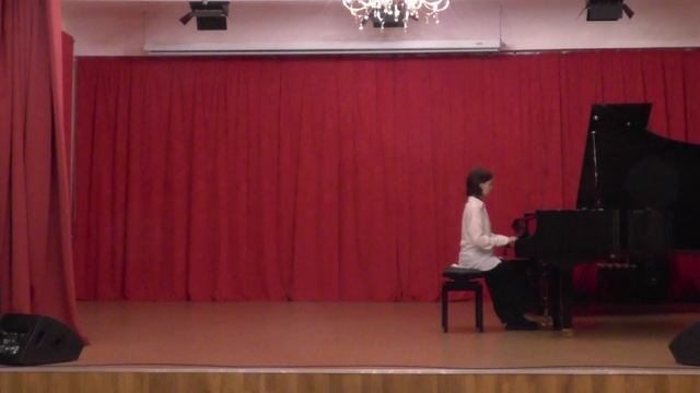 И.С. Бах Трехголосная инвенция а-moll