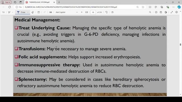 HEMATOLOGIC SYSTEM DISORDERS