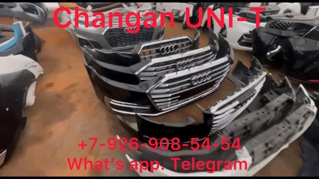 Бампер передний Changan UNI-T в сборе с ПТФ Решетка Фара молдинг
