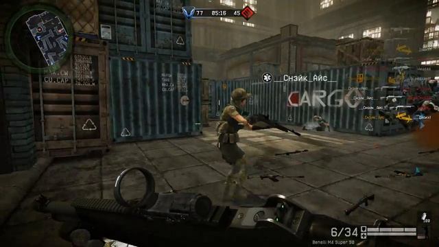 warface : Игра с бенели м4 супер!