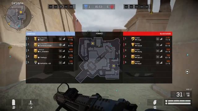 Warface 2022 Ranked Gameplay #79 PS vs XBOX | Come Back From 1-5!