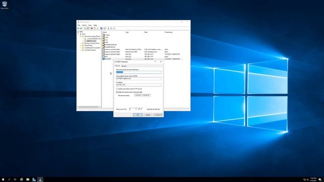 Enable scavenging on DNS server - 3 conditions