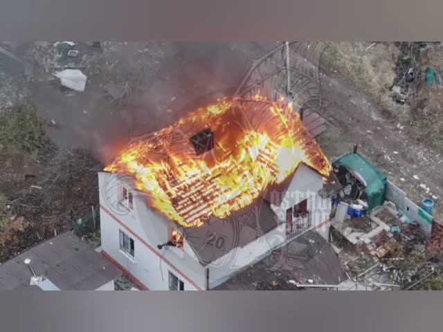 Уничтожение позиции дроноводов Всу в н.п. Малые Проходы Харьковской области 💥