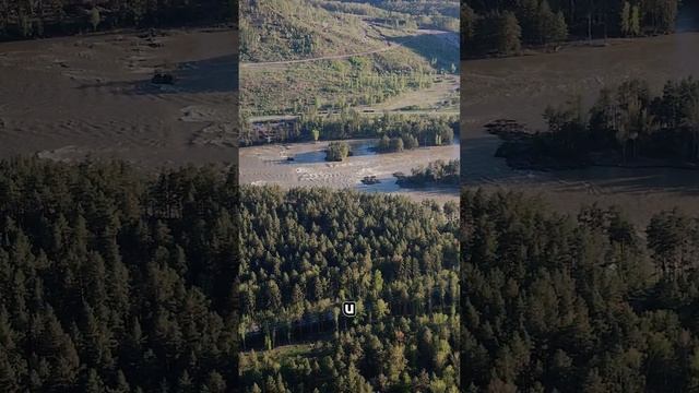 Как выглядит Катунь в октябре