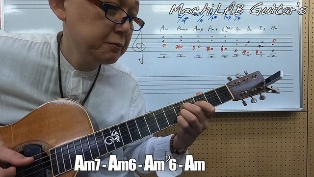 Musical Grammar 初歩から覚えるコード進行no.9 　クリシェ