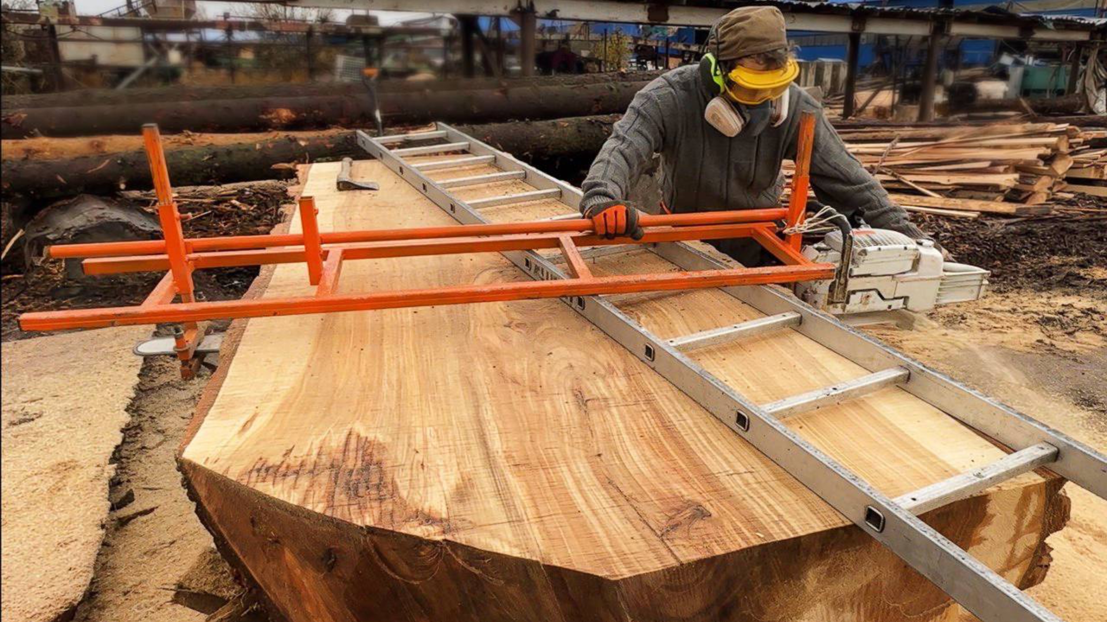 Stihl ms 880 150 см и ОГРОМНОЕ бревно