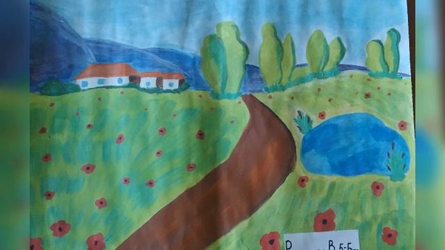 Виставка малюнків "Я і Україна" до Дня Соборності України 2022