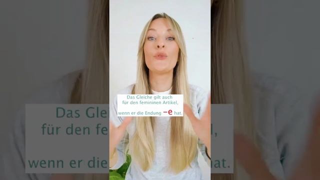 Tricks zur Adjektivdeklination | Learn 🇩🇪 German with Deutsch1