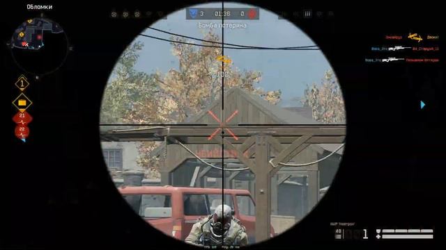 этого снайпера боялся даже  Капитан Паника (Warface)😂