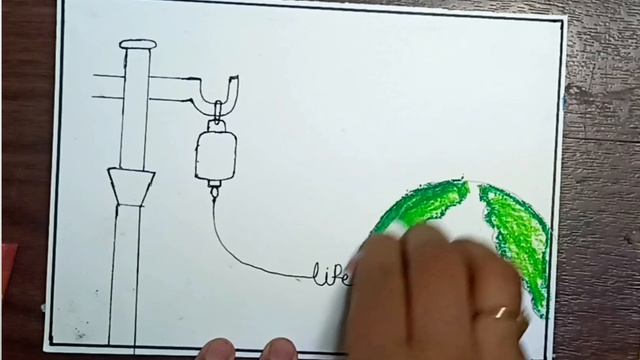 How to draw world blood donation day ll (blood donor) poster