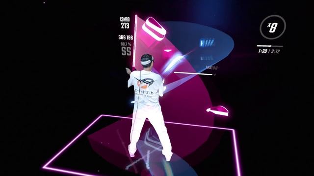Beat Saber - Britney Spears - Circus (Expert+) [Mixed Reality]