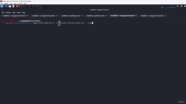 AD Pentest 04 Module  - 30 -HOW TO Abusing IPv6 for Domain Enumeration wit mitm6 and Impacket