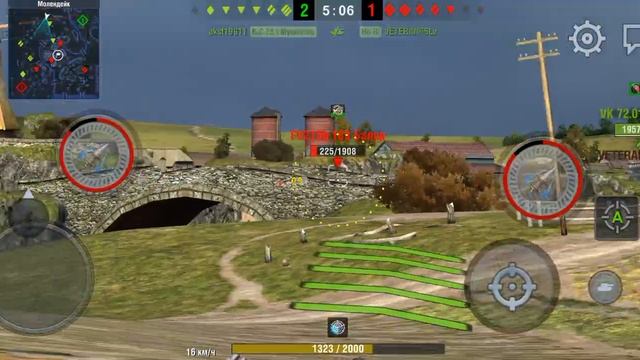 Tanks Blitz покатушки