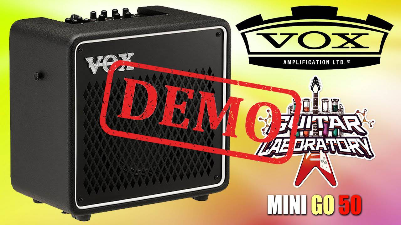 Гитарный комбоусилитель VOX MINI GO 50 - демонстрация звучания