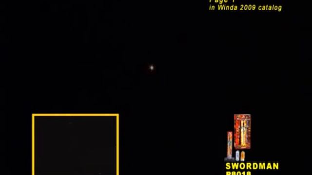 SWORDMAN   Winda Fireworks   P8018