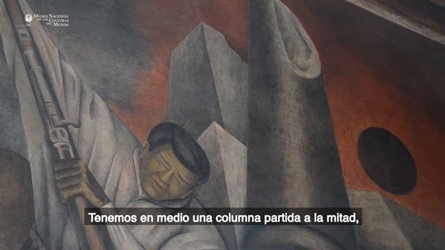 Ángel Morales, Mural La Revolución - MNCM
