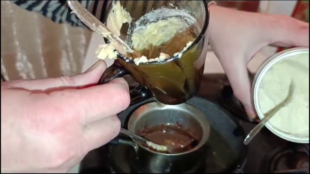 Шоколадная паста с белковым порошком. Эксперимент
