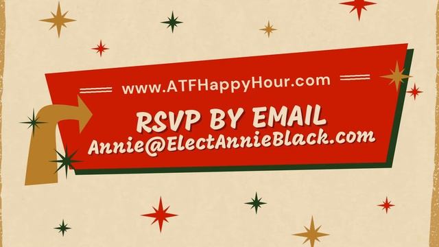 Assemblywoman Annie Black's ATF Happy Hour Christmas Party