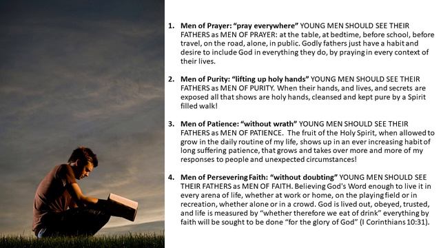 START BECOMING A MAN OF GOD TODAY--4 Practical Steps To Be The Type of Godly Man That God Commends