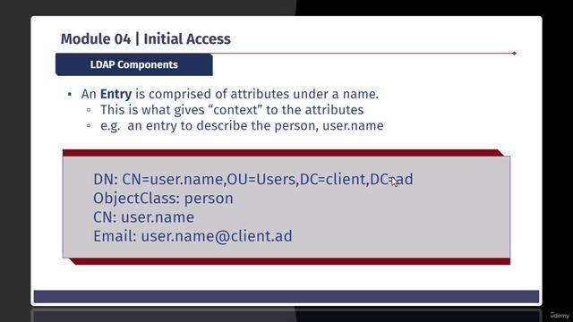 AD Pentest 04 Module  - 8 -LDAP 101