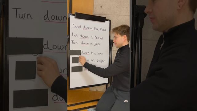 Phrasal verbs using the word DOWN #englishteacher #english #LearnEnglish