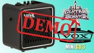 Гитарный комбоусилитель VOX MINI GO 3 - демонстрация звучания